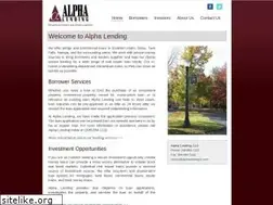 Sites similar to alphalendingllc.com