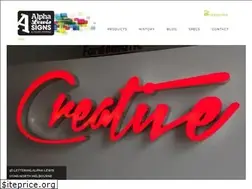 Sites similar to alphalewissigns.com.au