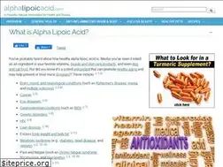 Sites similar to alphalipoicacid.com