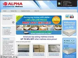 Sites similar to alphaliquidationmattress.com