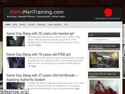 Sites similar to alphamantraining.com
