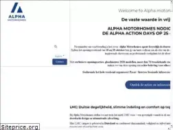 Sites similar to alphamotorhomes.be