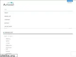 Sites similar to alphanet-inc.jp
