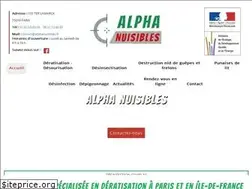 Sites similar to alphanuisibles.fr