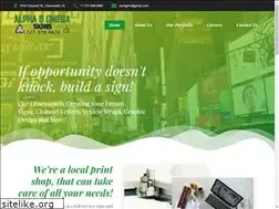 Sites similar to alphaomegasigns.com