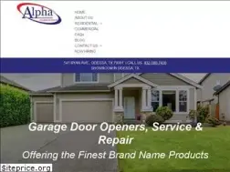 Sites similar to alphaoverheaddoortx.com