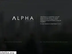 Sites similar to alphapartnersgroup.com