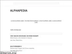 Sites similar to alphapedia.net