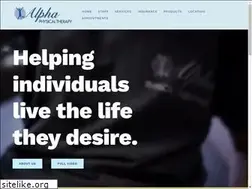 Sites similar to alphaphysicaltherapy.com