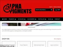 Sites similar to alphapigments.com