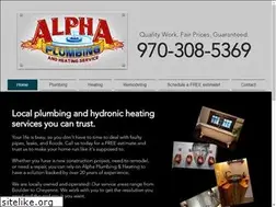 Sites similar to alphaplumbingfortcollins.com