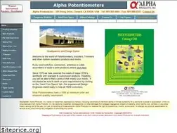 Sites similar to alphapotentiometers.net