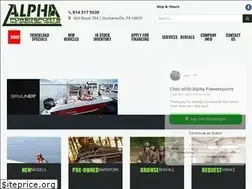 Sites similar to alphapowersports.net