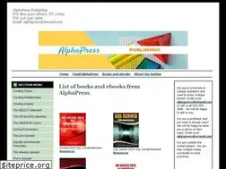 Sites similar to alphapresspublishing.com