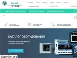 Sites similar to alphapribor.ru