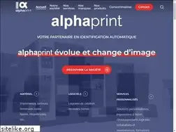 Sites similar to alphaprint.fr