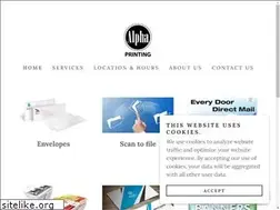 Sites similar to alphaprintingla.com
