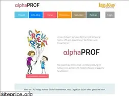 Sites similar to alphaprof.de