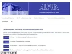 Sites similar to alphapublic.de