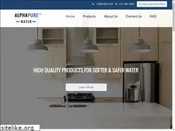 Sites similar to alphapurewater.com