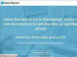 Sites similar to alpharepricer.com