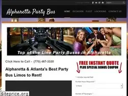 Sites similar to alpharettapartybus.com