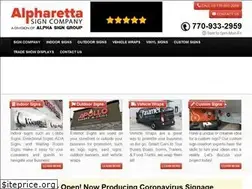 Sites similar to alpharettasigncompany.com