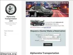 Sites similar to alpharettatransportation.com
