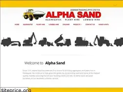 Sites similar to alphasand.co.za