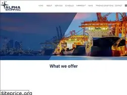 Sites similar to alphashipping.co.za