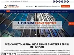 Sites similar to alphashopfrontshutter.co.uk