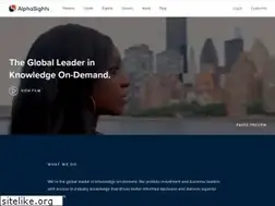 Sites similar to alphasights.com