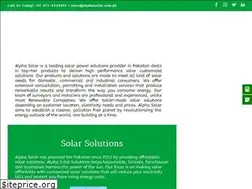 Sites similar to alphasolar.com.pk