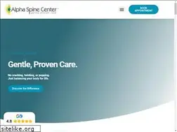 Sites similar to alphaspinecenter.com