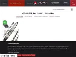 Sites similar to alphaszerszam.hu