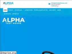 Sites similar to alphatesthouse.com