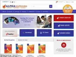 Sites similar to alphatextbooks.com