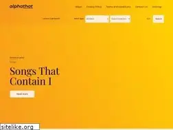 Sites similar to alphathat.com