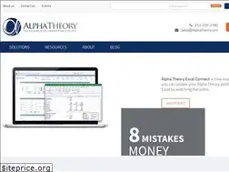 Sites similar to alphatheory.com