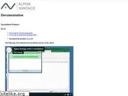 Sites similar to alphavantage.github.io