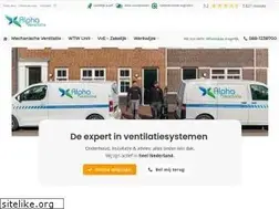 Sites similar to alphaventilatie.nl