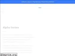 Sites similar to alphavertex.ai