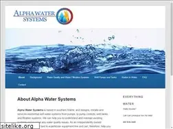 Sites similar to alphawatersystems.com