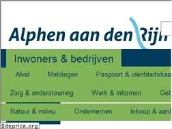 Sites similar to alphenaandenrijn.nl