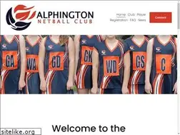 Sites similar to alphingtonnetball.club