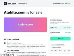 Sites similar to alphite.com