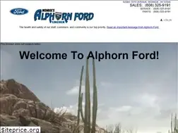 Sites similar to alphornford.net