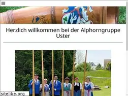 Sites similar to alphorngruppe-uster.ch