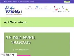 Sites similar to alpimodainfantil.es