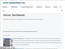 Sites similar to alpin-massivholz.ch